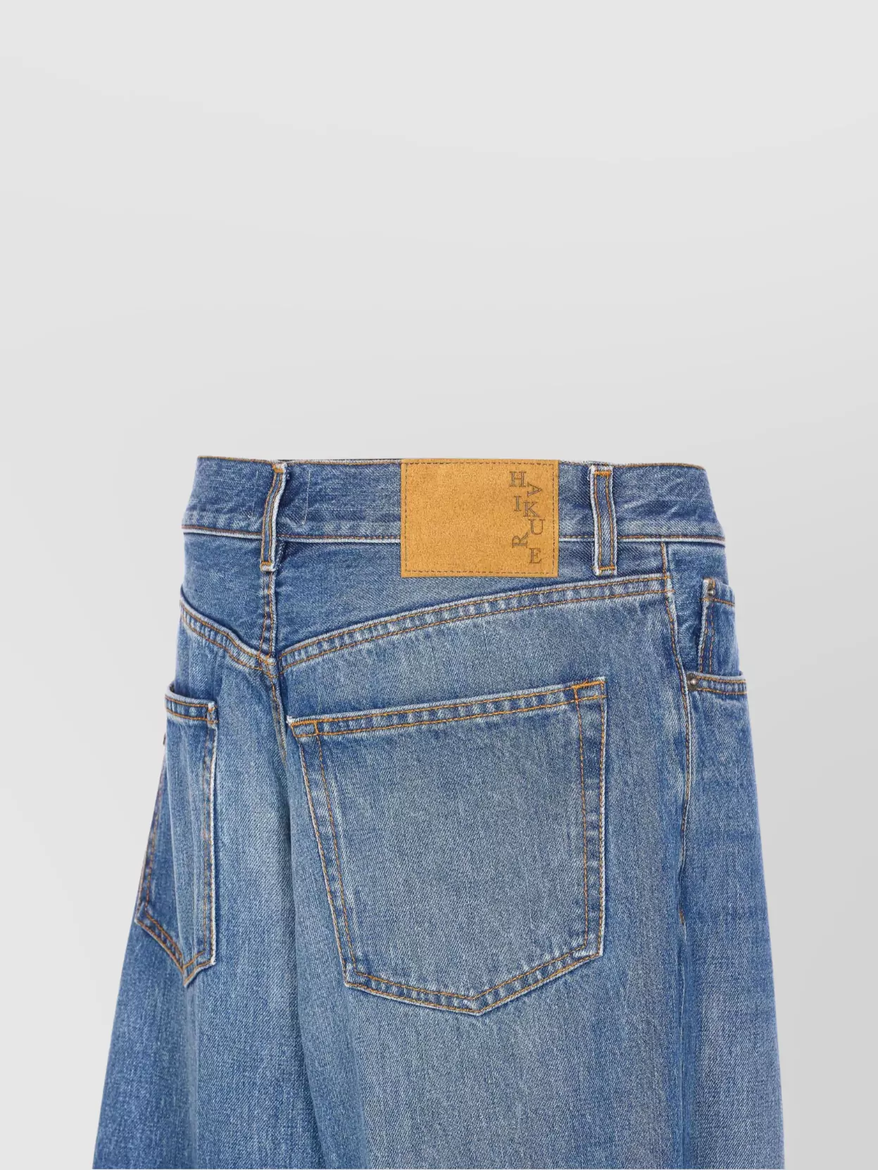 Haikure Wide Leg Trousers Five Pockets