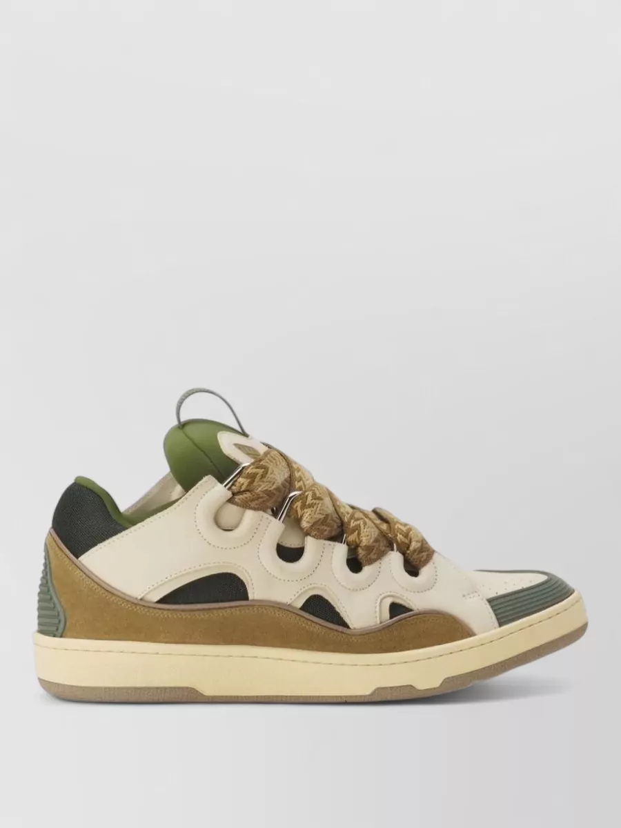 Lanvin leather low-top sneakers