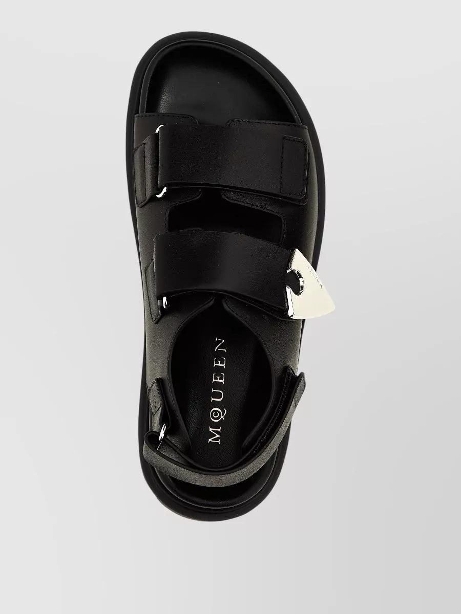 Mc Queen Leather Sandals