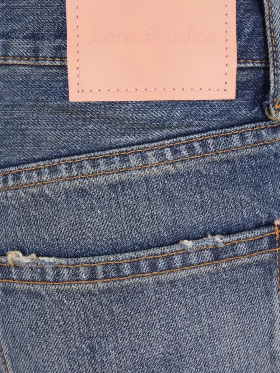 Acne Studios Denim Slim-Fit Straight-Leg Jeans