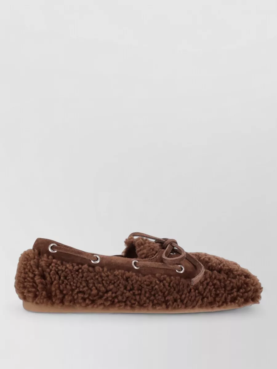 Miu Miu Mocassini Montone