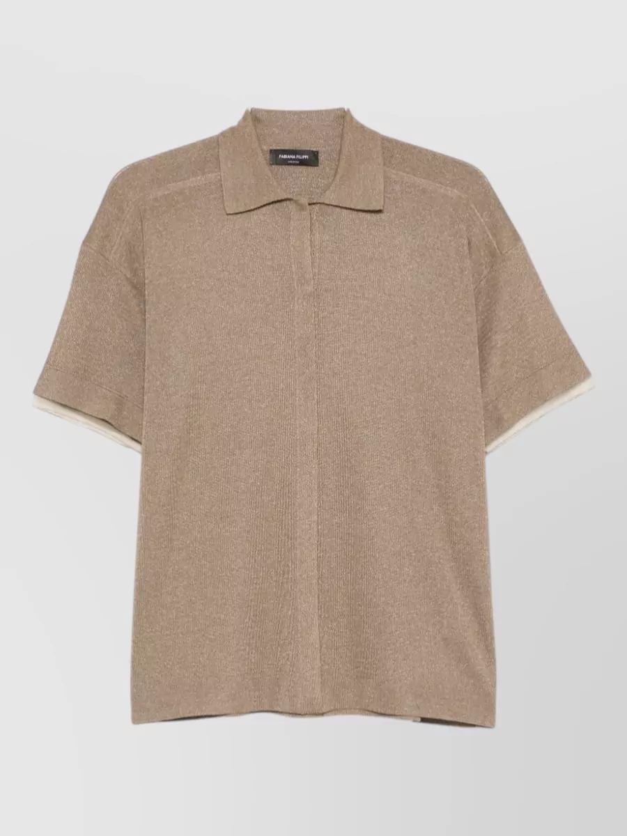 Fabiana Filippi Short-sleeve polo shirt