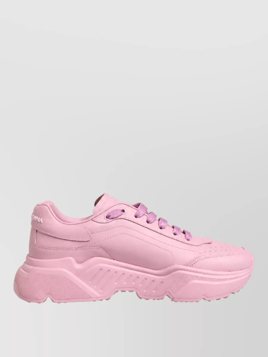 Dolce&Gabbana Leather Low-Top Sneakers