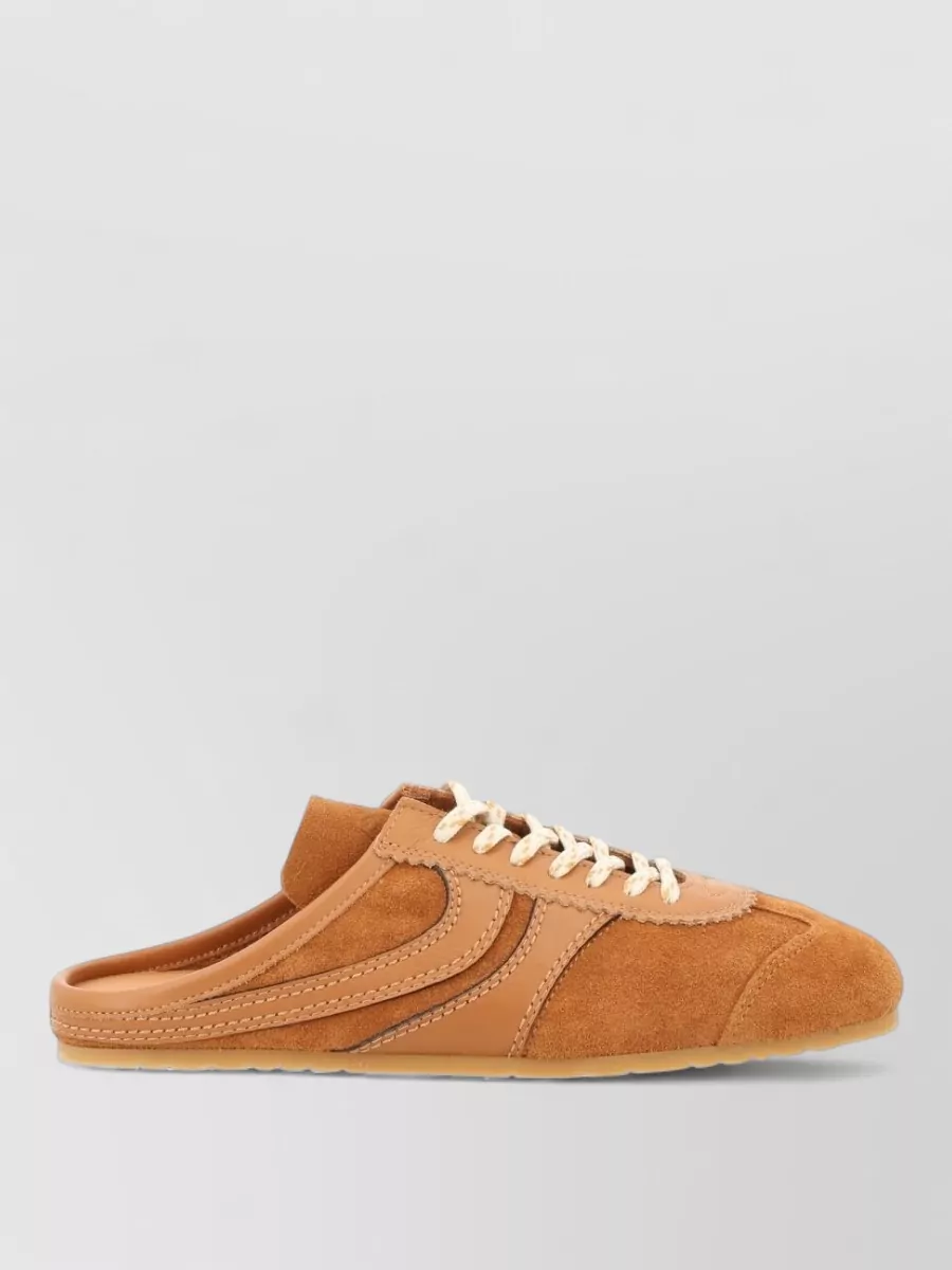 Dries Van Noten Leather Slip-On Mules