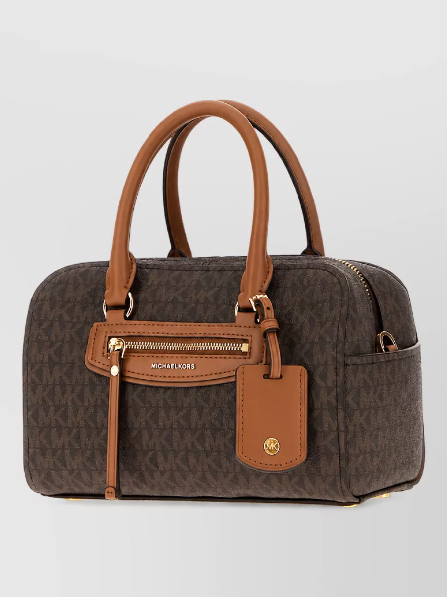 Michael Kors jet set canvas tote bag