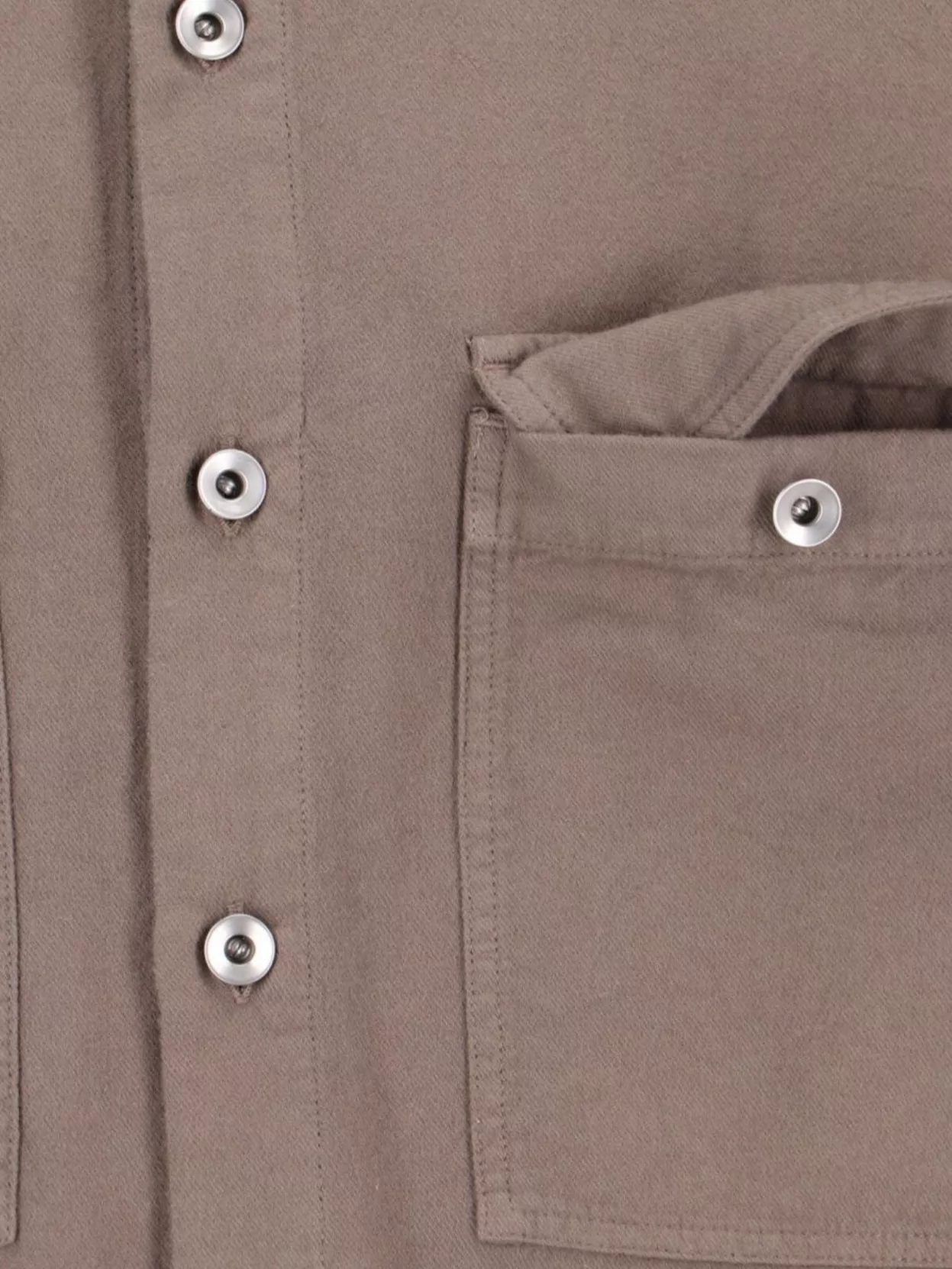 Rick Owens Drkshdw Shirt With Flap Pockets And Long Sleeves