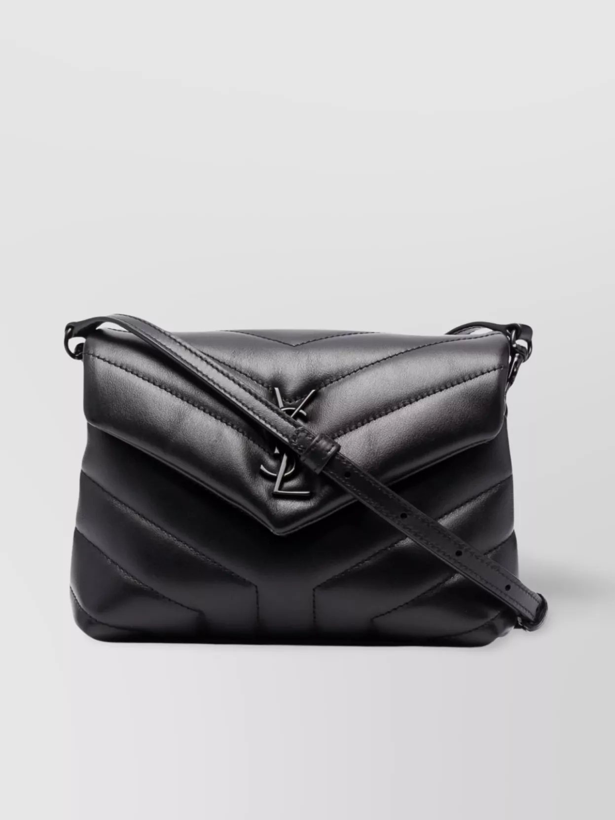 Saint Laurent Quilted Leather Cross-Body Bag