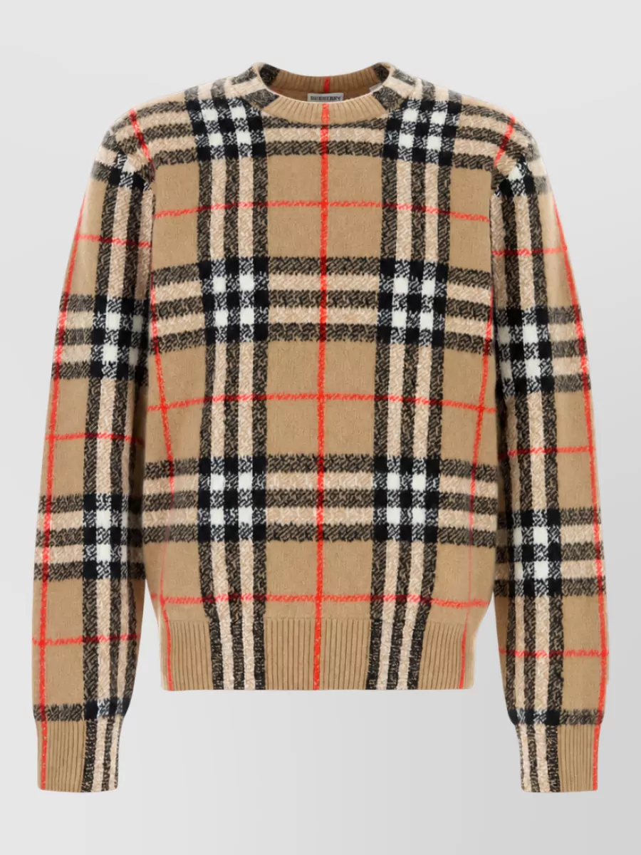 Burberry Embroidered cashmere sweater