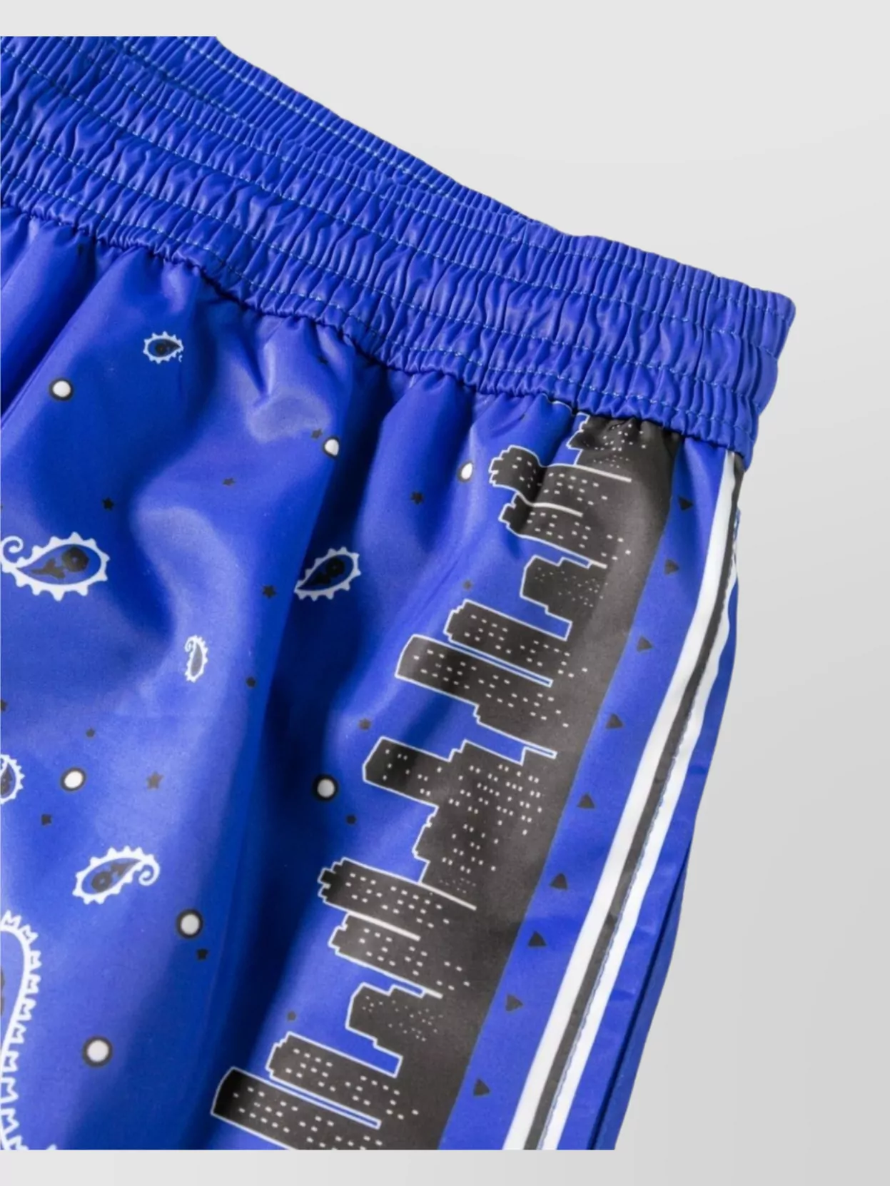 Off-White Bandana Surfer Swim Shorts