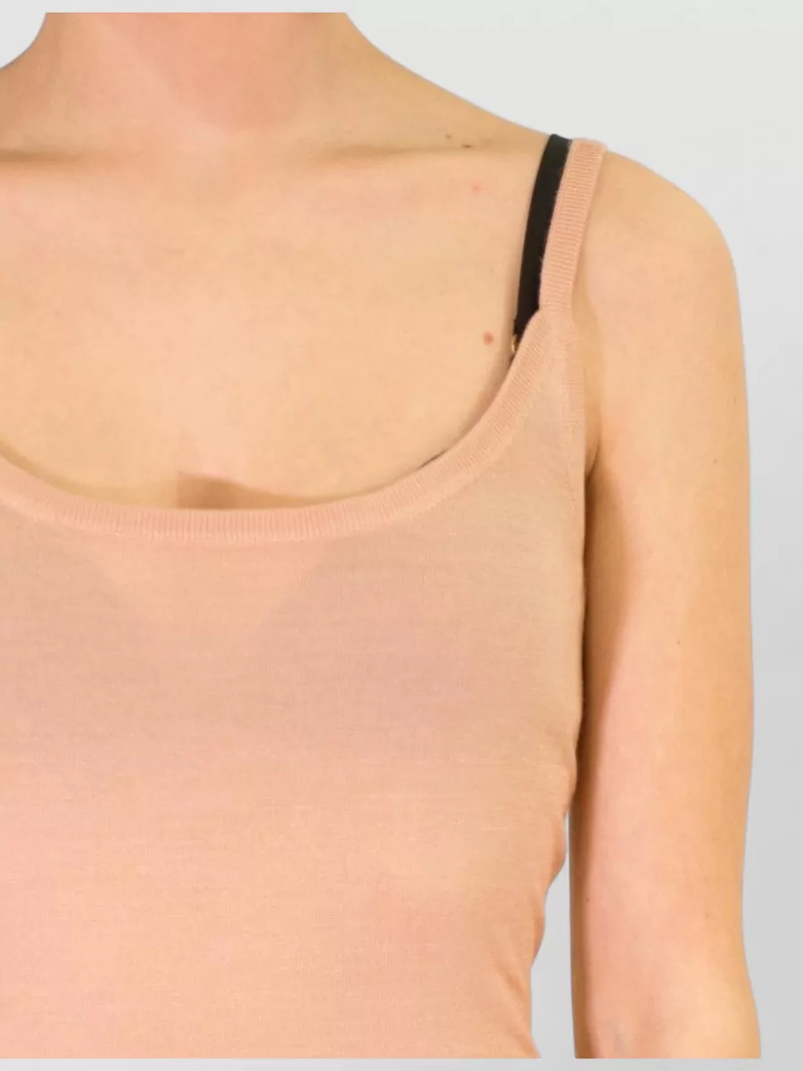 La Rose Cashmere Silk Tank Top