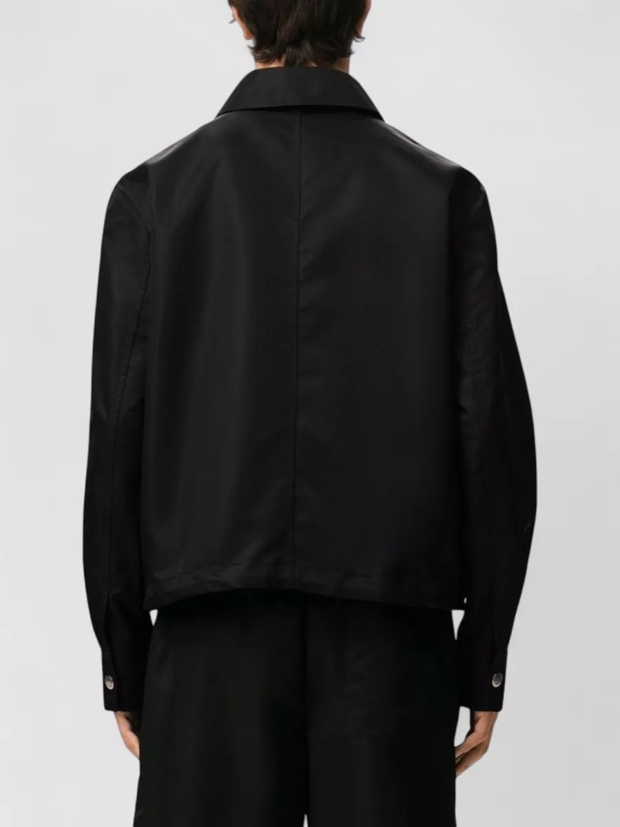 Ami Paris Tailored Blazer Long Sleeves Point Collar