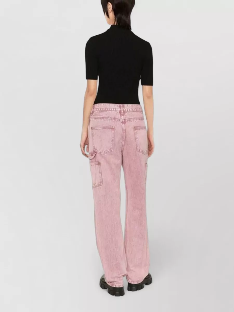 Courrèges Short-Sleeve Knitted Top