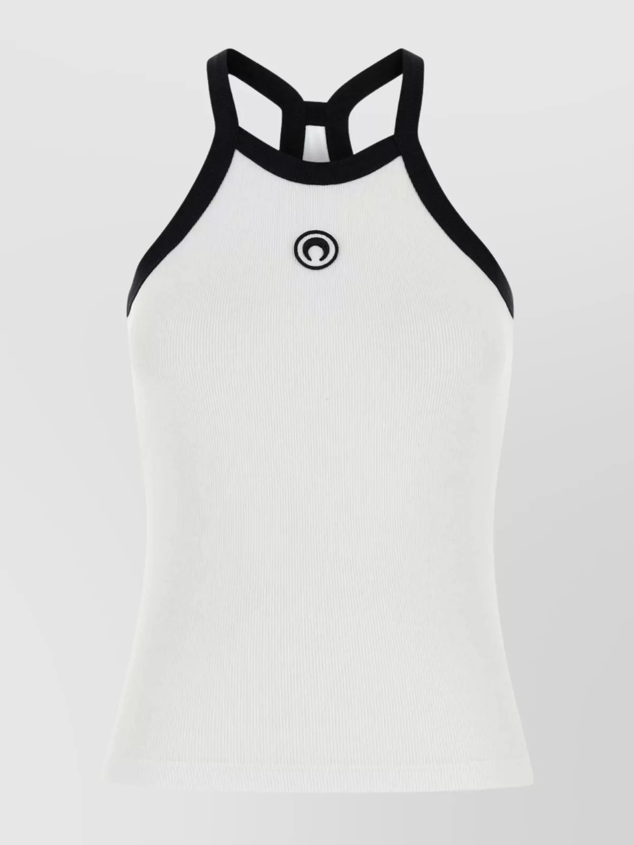 Marine Serre Stretch Cotton Tank Top