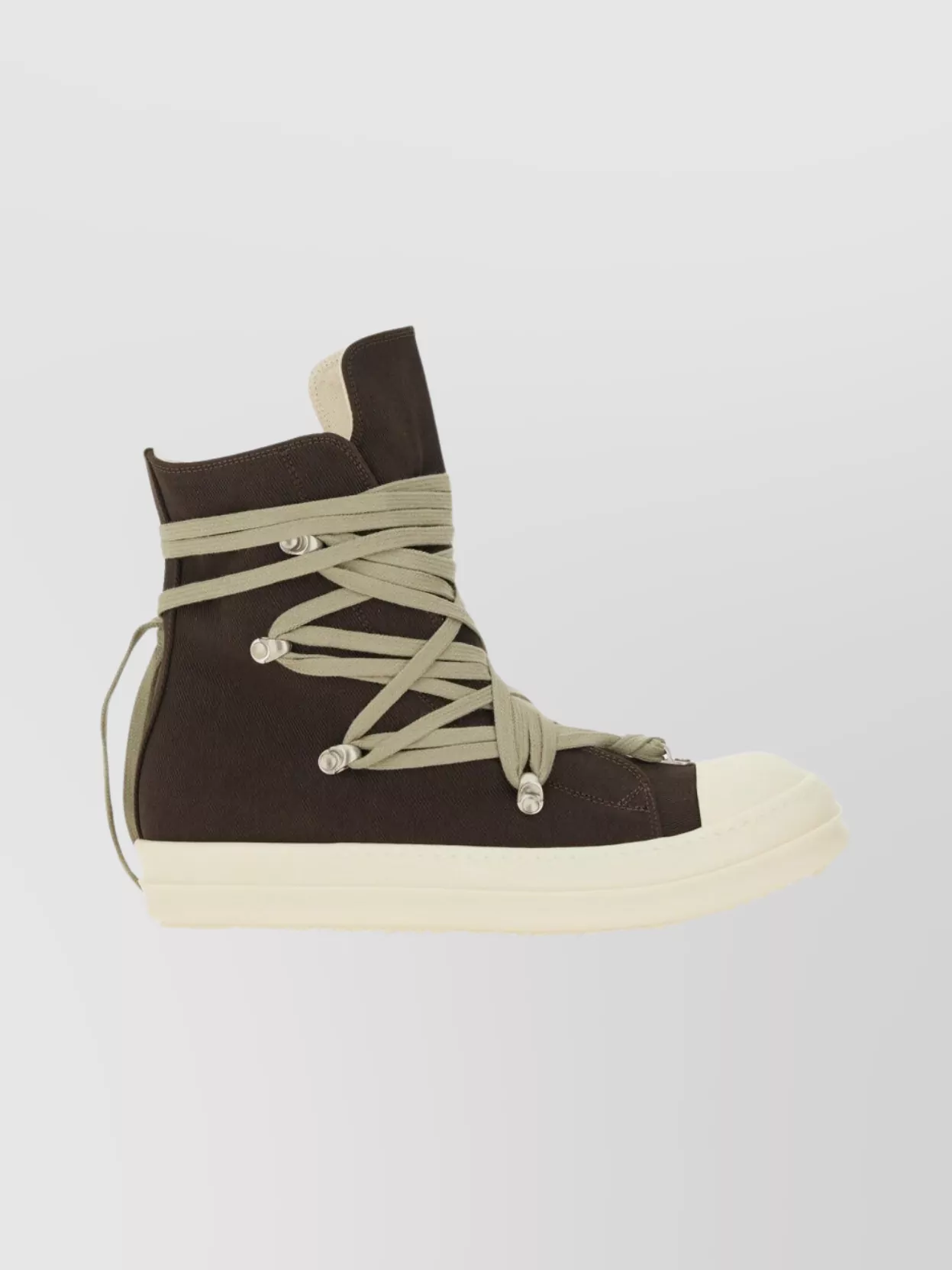 Rick Owens Drkshdw High-Top Sneakers With Round Toe Design