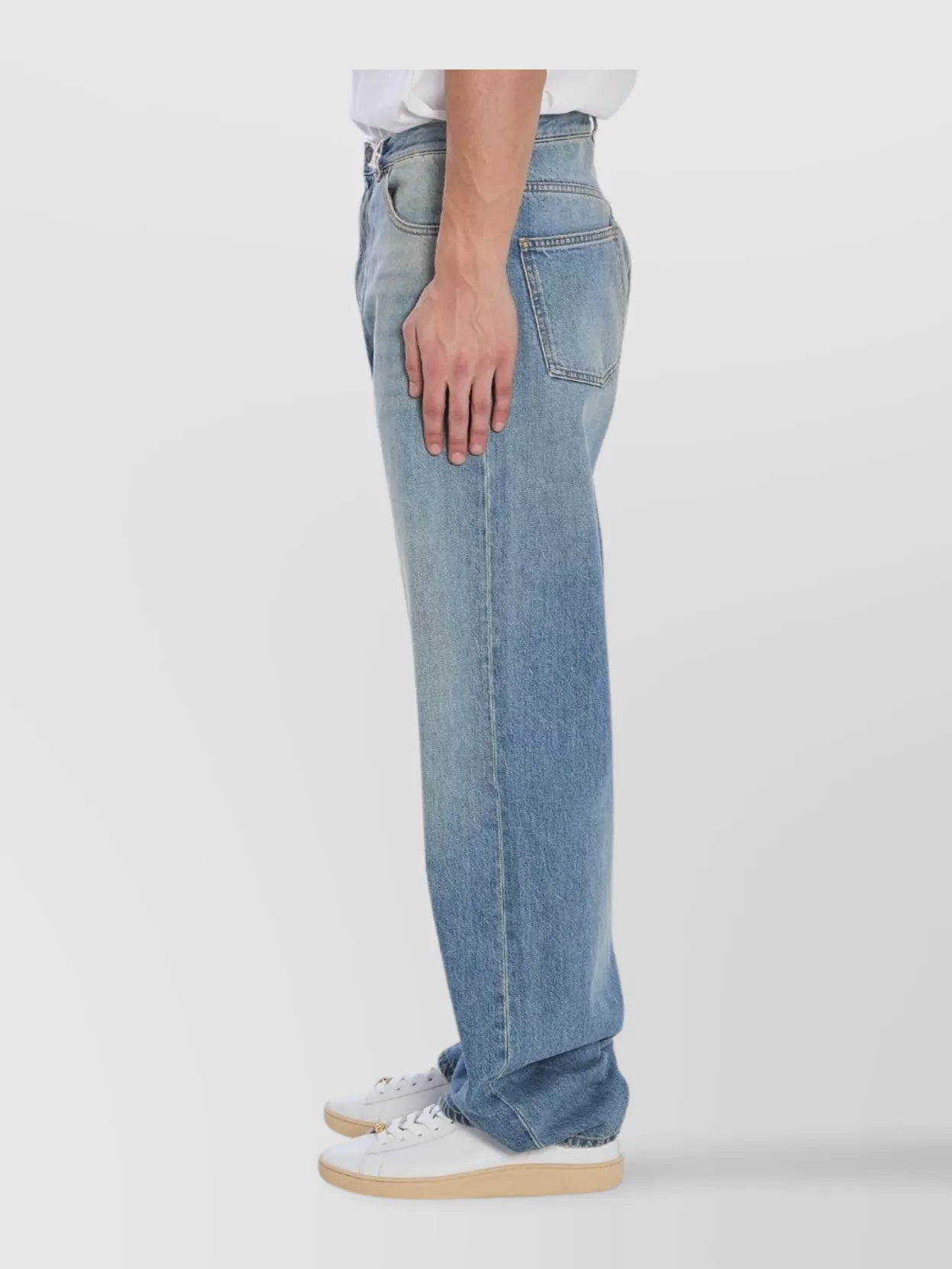 Valentino Garavani Baggy Legs Denim Trousers
