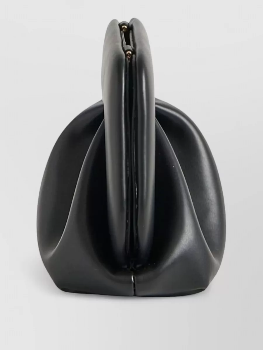 Themoiré Bios Vegan Clutch Bag Padded Pleated