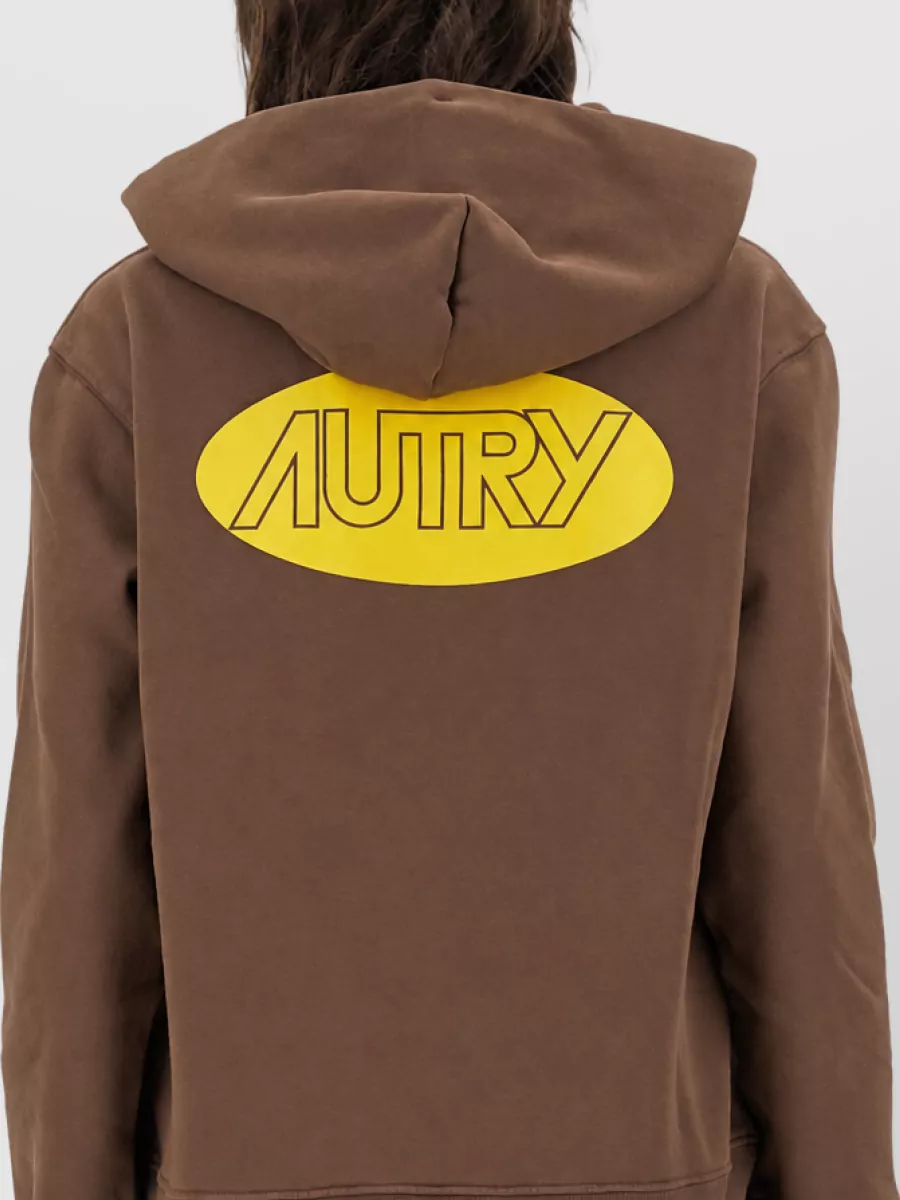 Autry Cotton Hooded Sweatshirt
