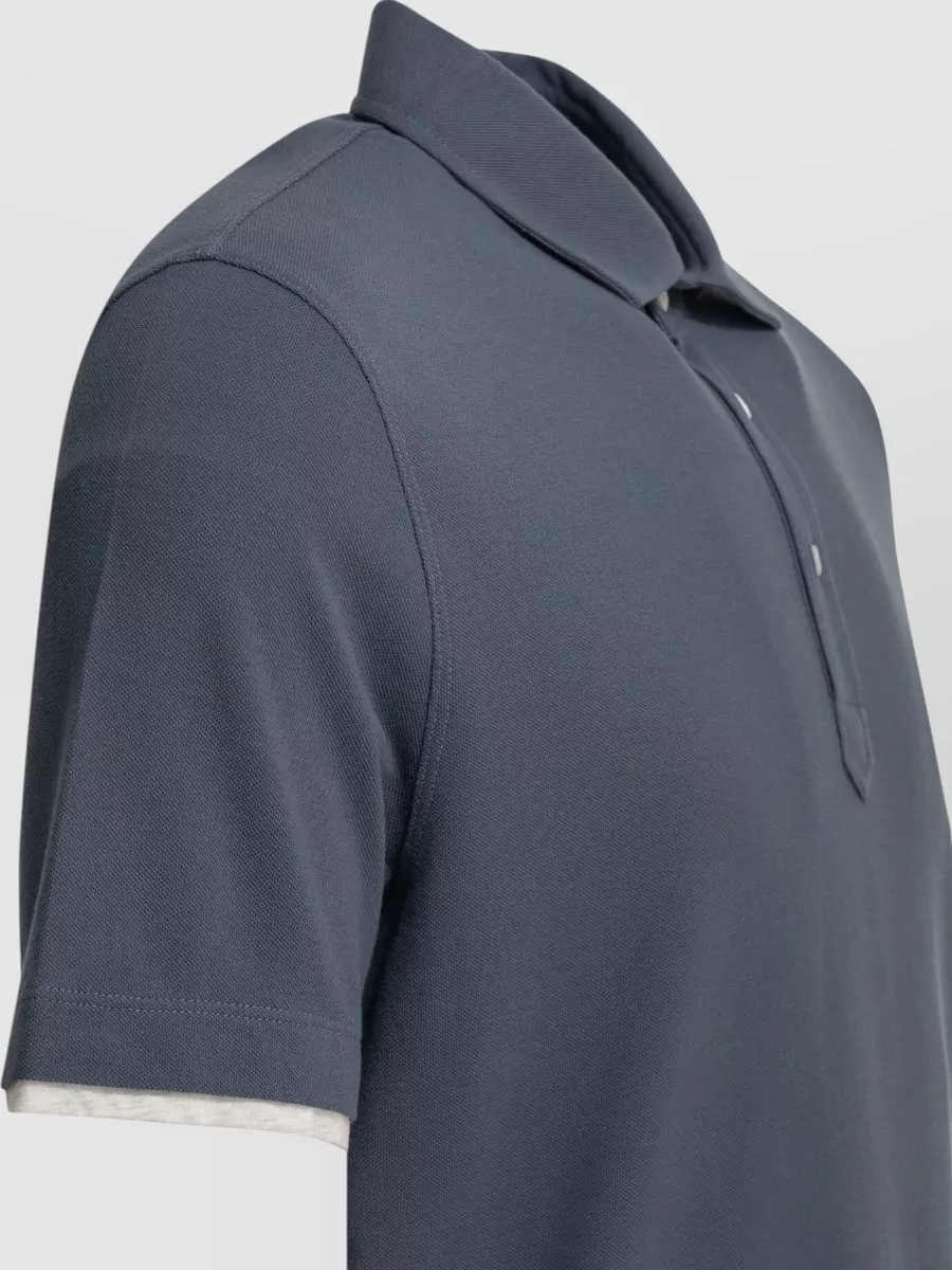 Brunello Cucinelli Cotton Short-Sleeve Polo Shirt