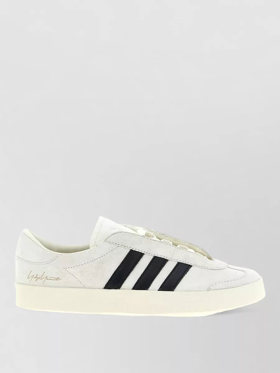 Y-3 leather lace-up sneakers