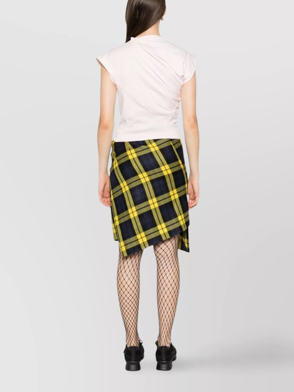 Vivienne Westwood Sleeves Draped Asymmetric Cap Effect