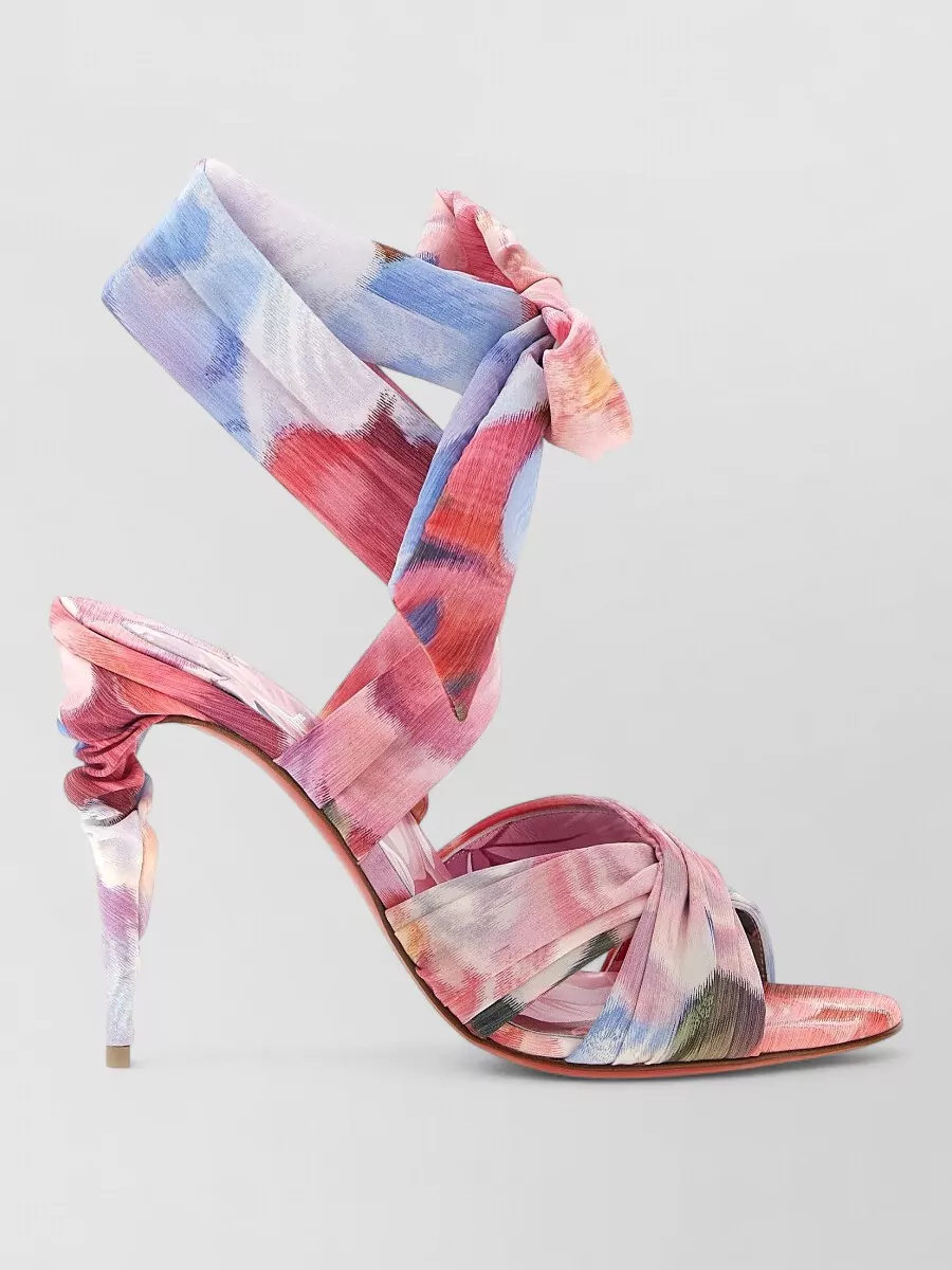 Christian Louboutin Floral-Print Sandals