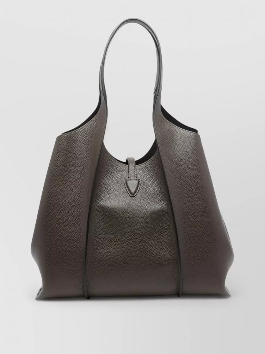 Tod's T Timeless Medium Leather Tote Bag