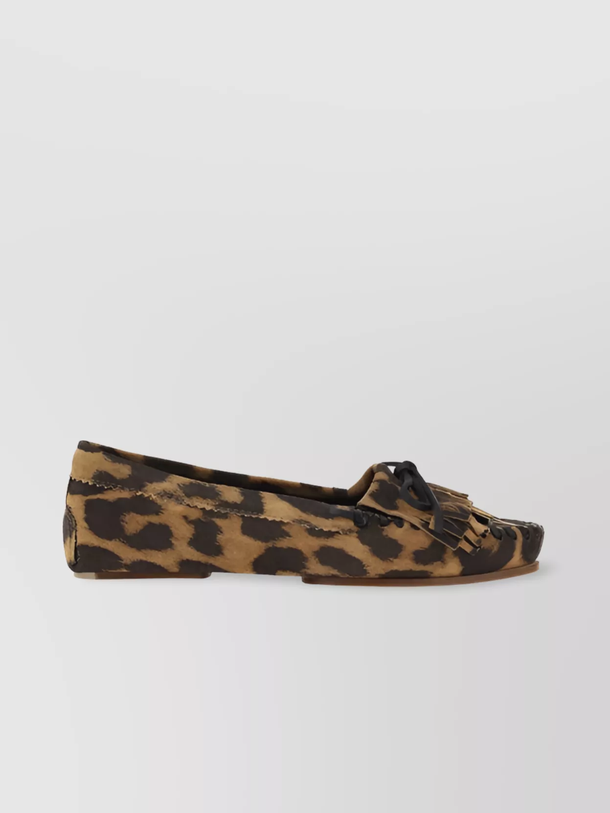Shop Paris Texas Leopard Print Indiana Loafers