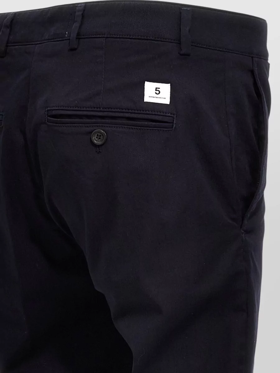 Department 5 Cotton Regular-Fit Straight-Leg Trousers