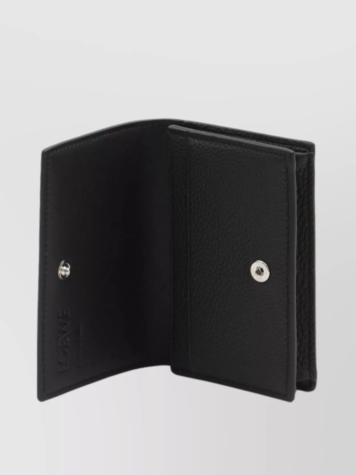 Loewe Foldable Textured Cardholder With Unique Leather Characteristics