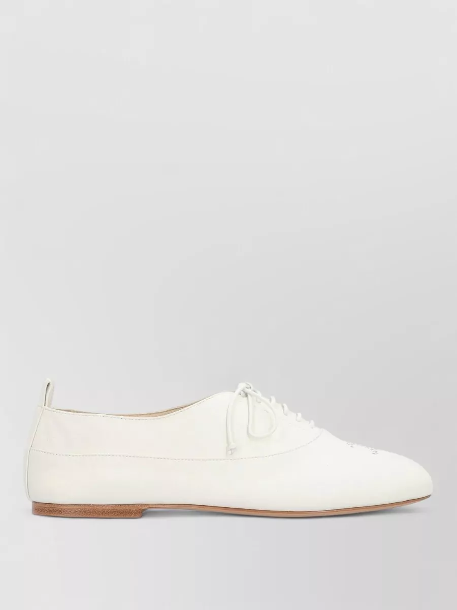 Celine Leather Lace-Up Shoes