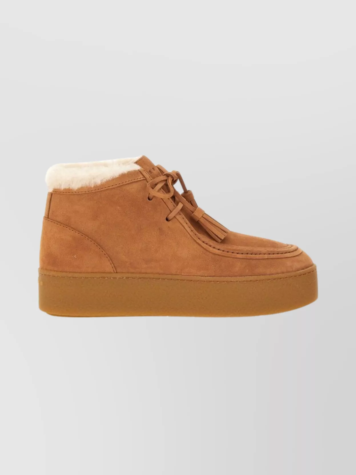 Hogan Ankle Boots With Tassel Detail And Rubber Sole