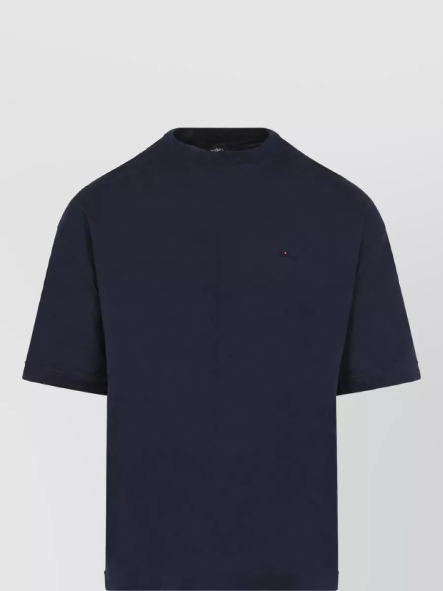 Kiton Cotton crew-neck short-sleeve t-shirt