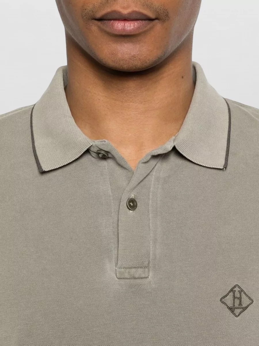 Herno Cotton Short-Sleeve Polo Shirt