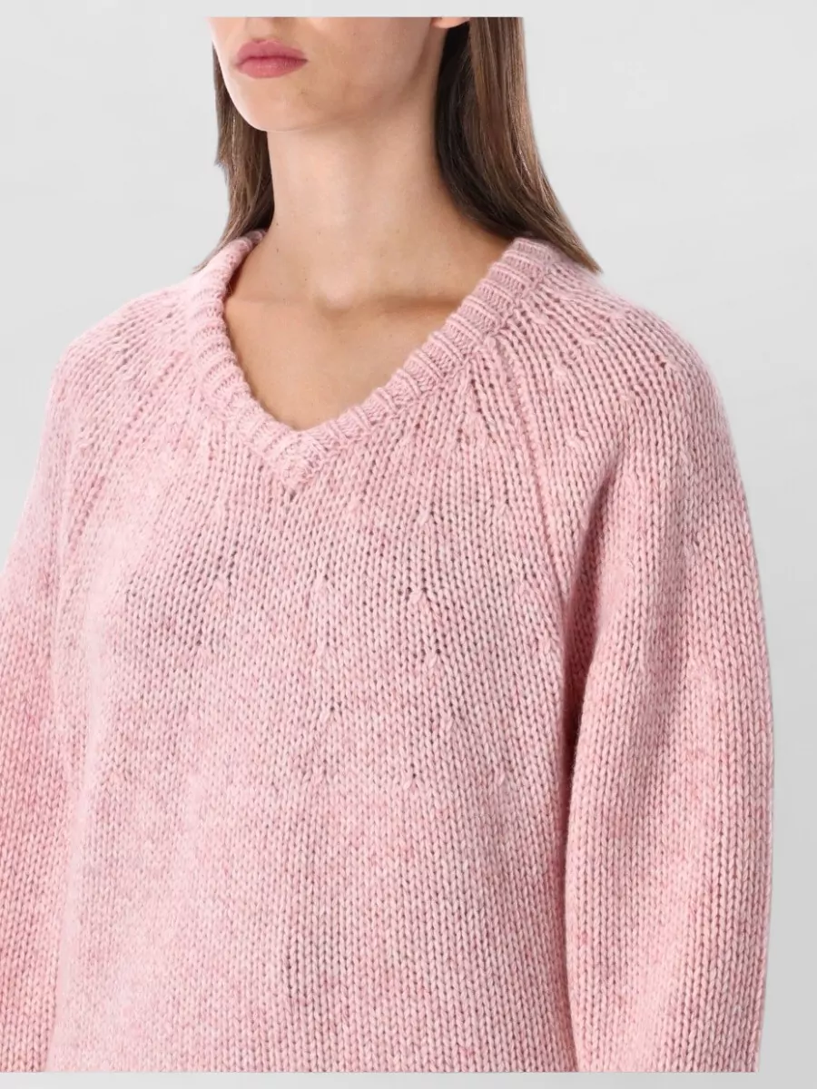 Lisa Yang Cashmere V-Neck Sweatshirt