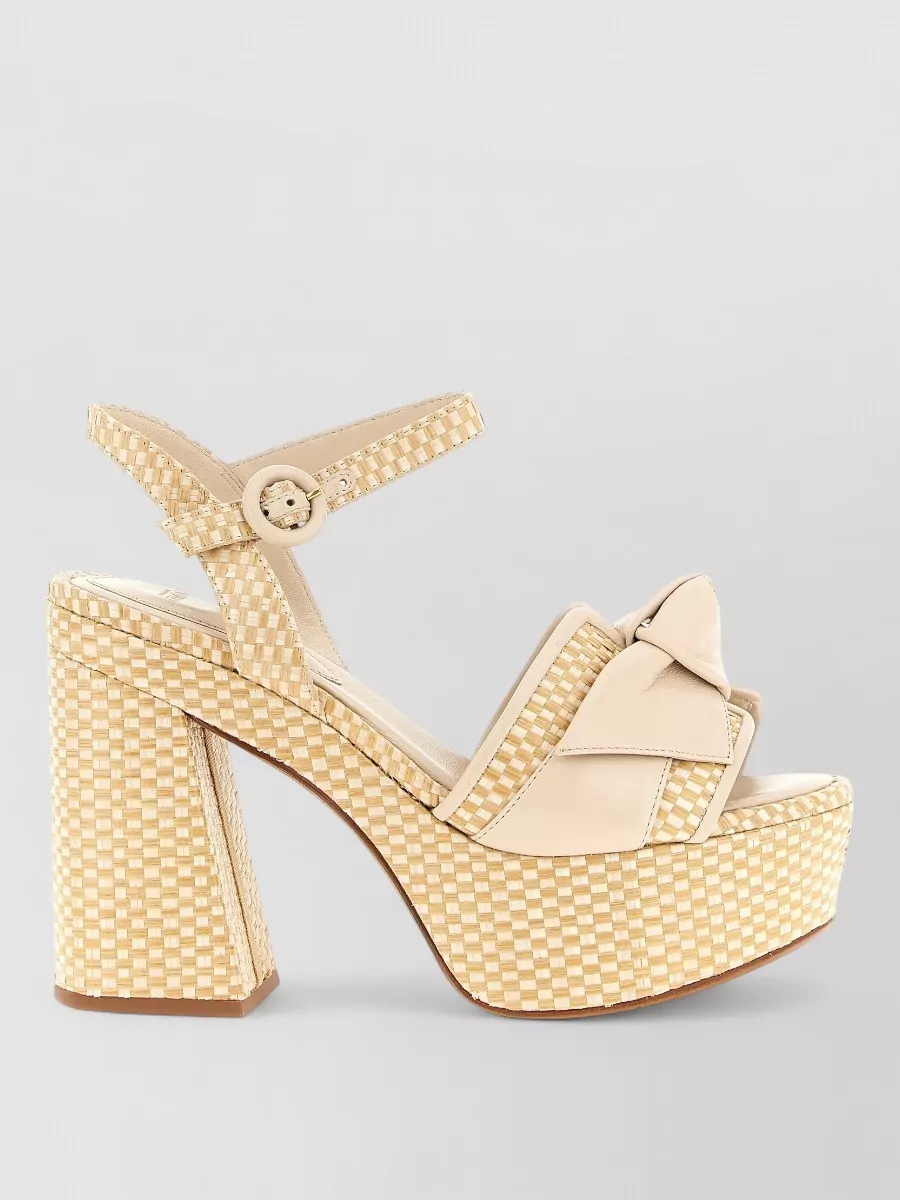 Alexandre Birman Leather Maxi Clarita Sandals