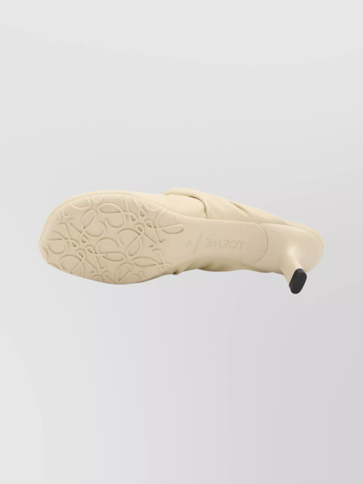 Loewe Nappa Leather Mules Petal Toe