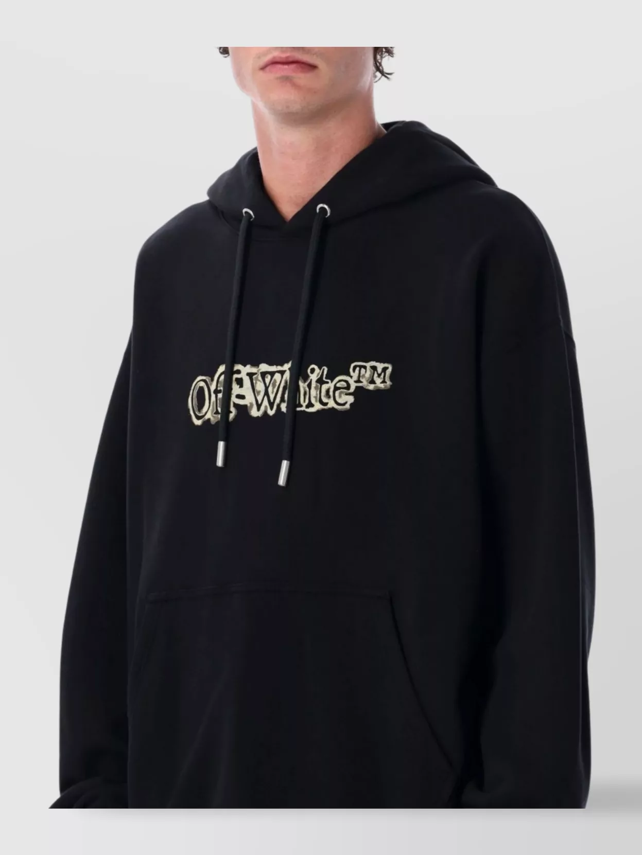 Off-White Hooded Skate Hoodie Ribbed Cuffs