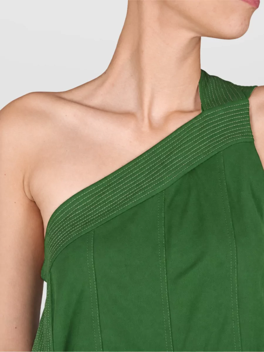 Givenchy Contrast-Stitch Maxi Dress