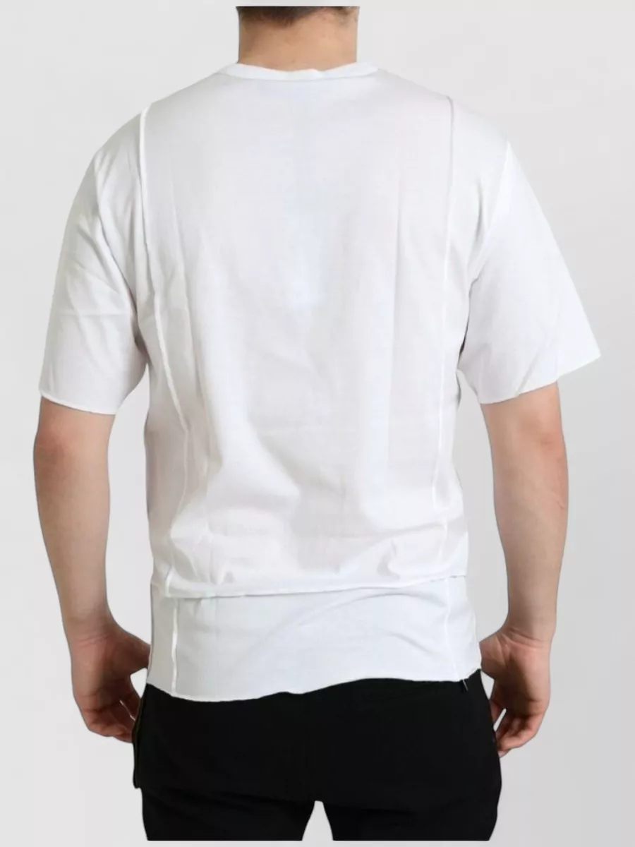 Dolce&Gabbana Cotton Logo Crew Neck Short Sleeve T-Shirt