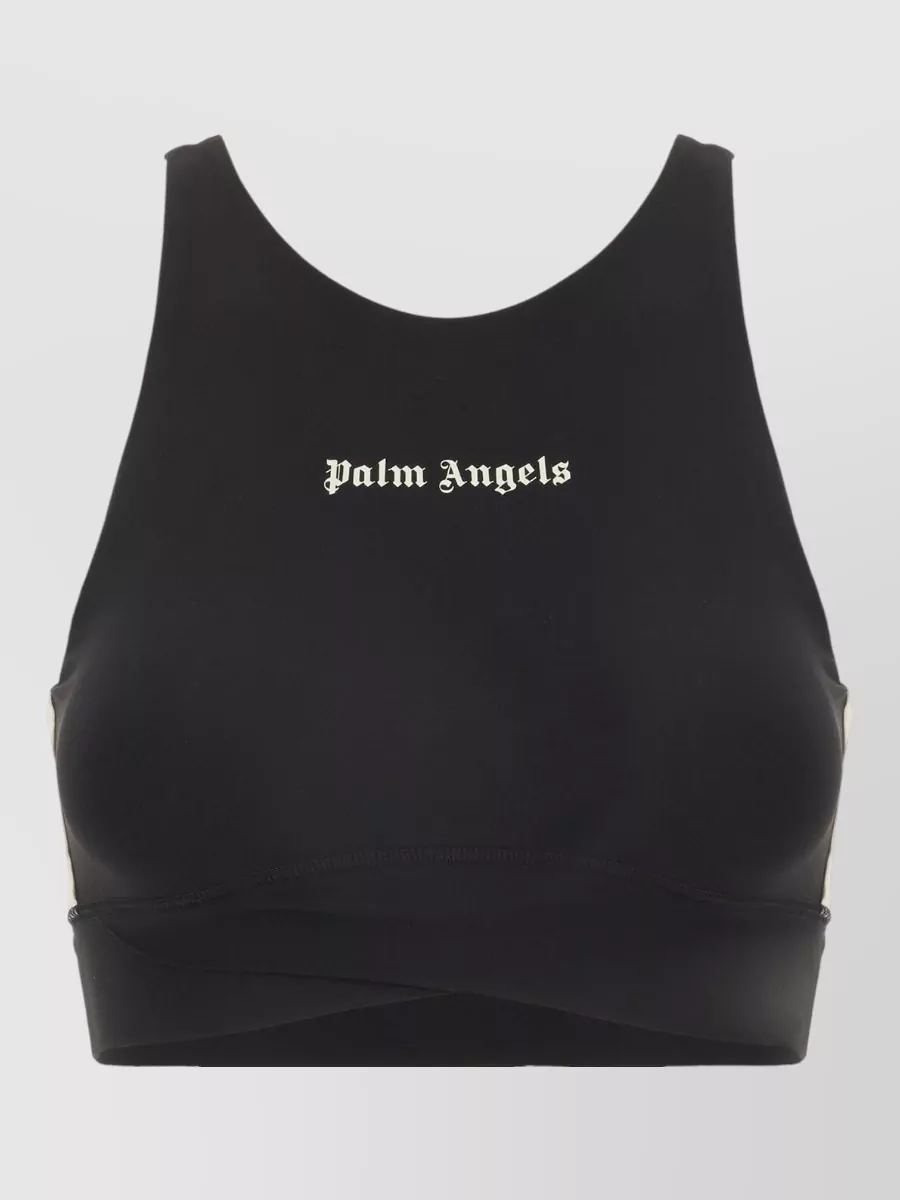 Palm Angels stretch nylon bra