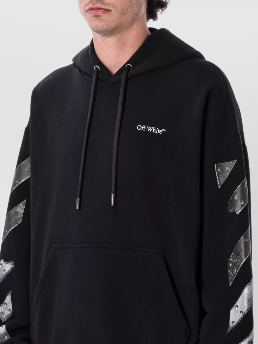 Off-White Cotton Hoodie