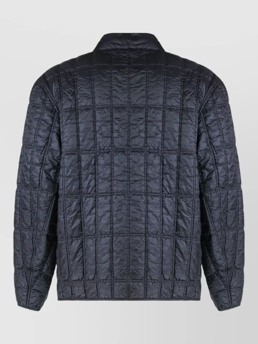 Stone Island Cashmere Ribbed Zip Jacket