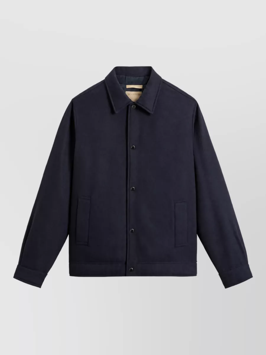 Woolrich wool single breasted coat