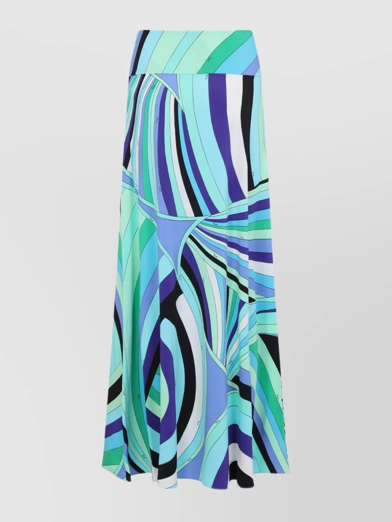 Shop Pucci Mykonos Skirt Geometric Design