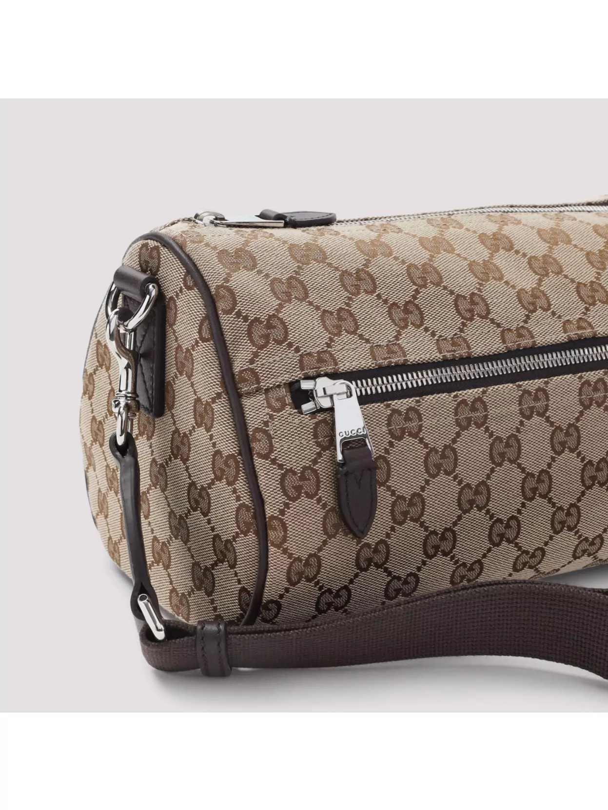 Gucci Adjustable Strap Messenger Bag With Front Pocket