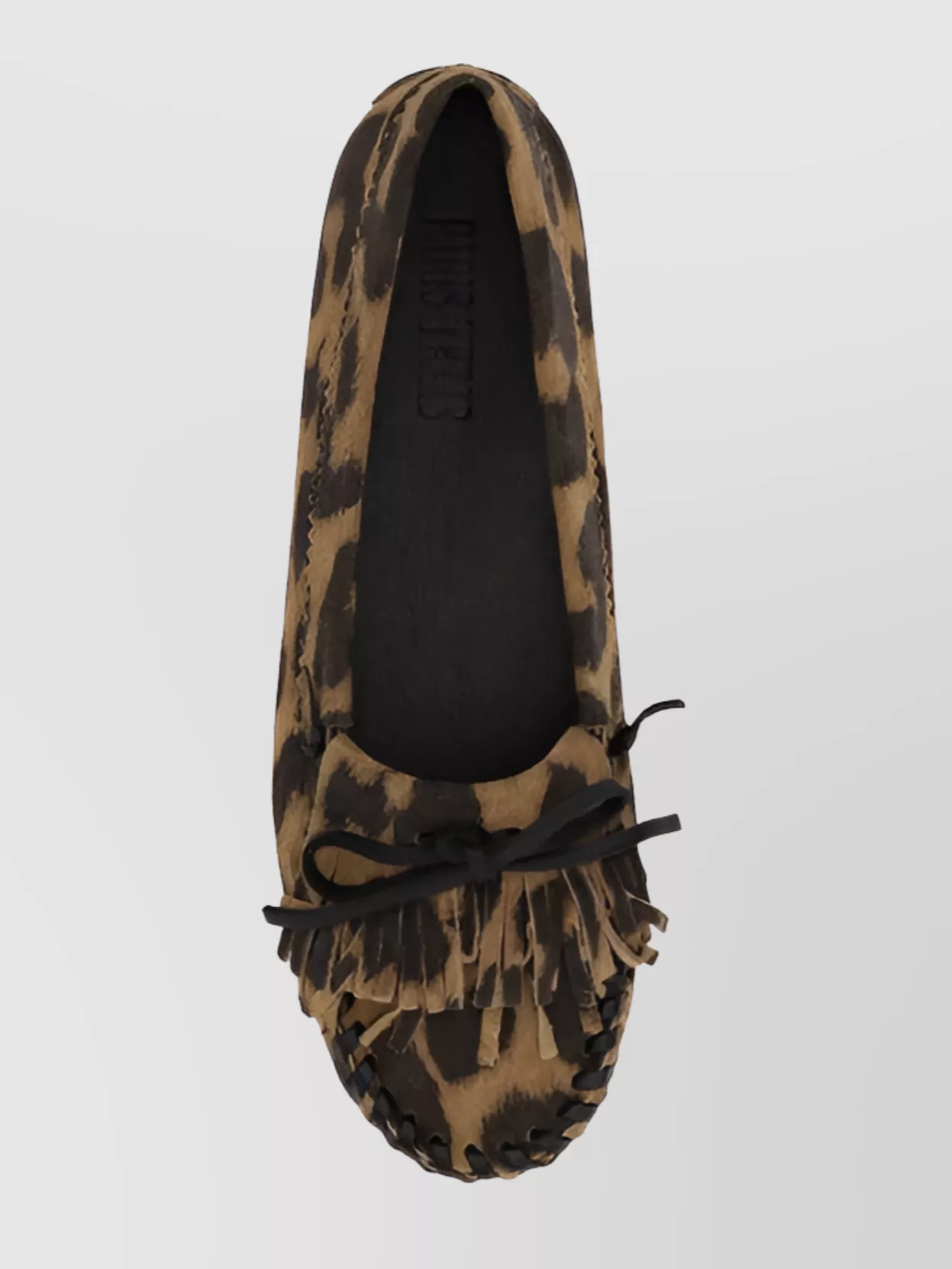 Shop Paris Texas Leopard Print Indiana Loafers