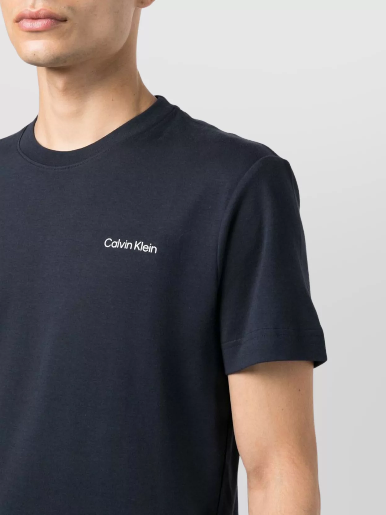 Calvin Klein Micro Logo Interlock T-Shirt