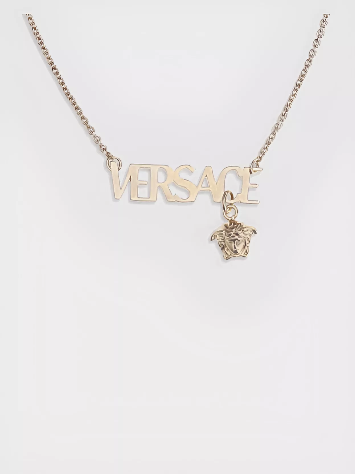 Versace Medusa Pendant Chain Necklace For Everyday Wear