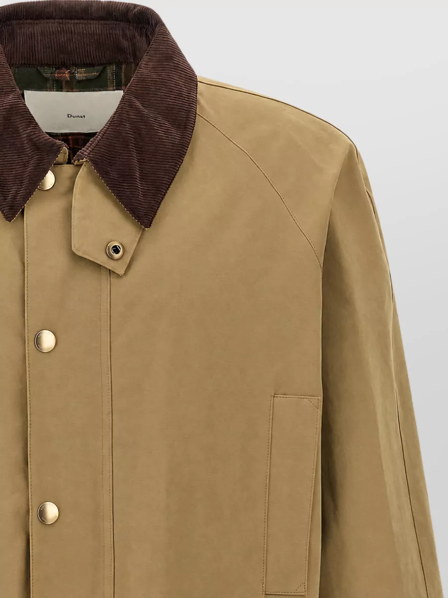 Dunst Cotton Single Breasted Coat