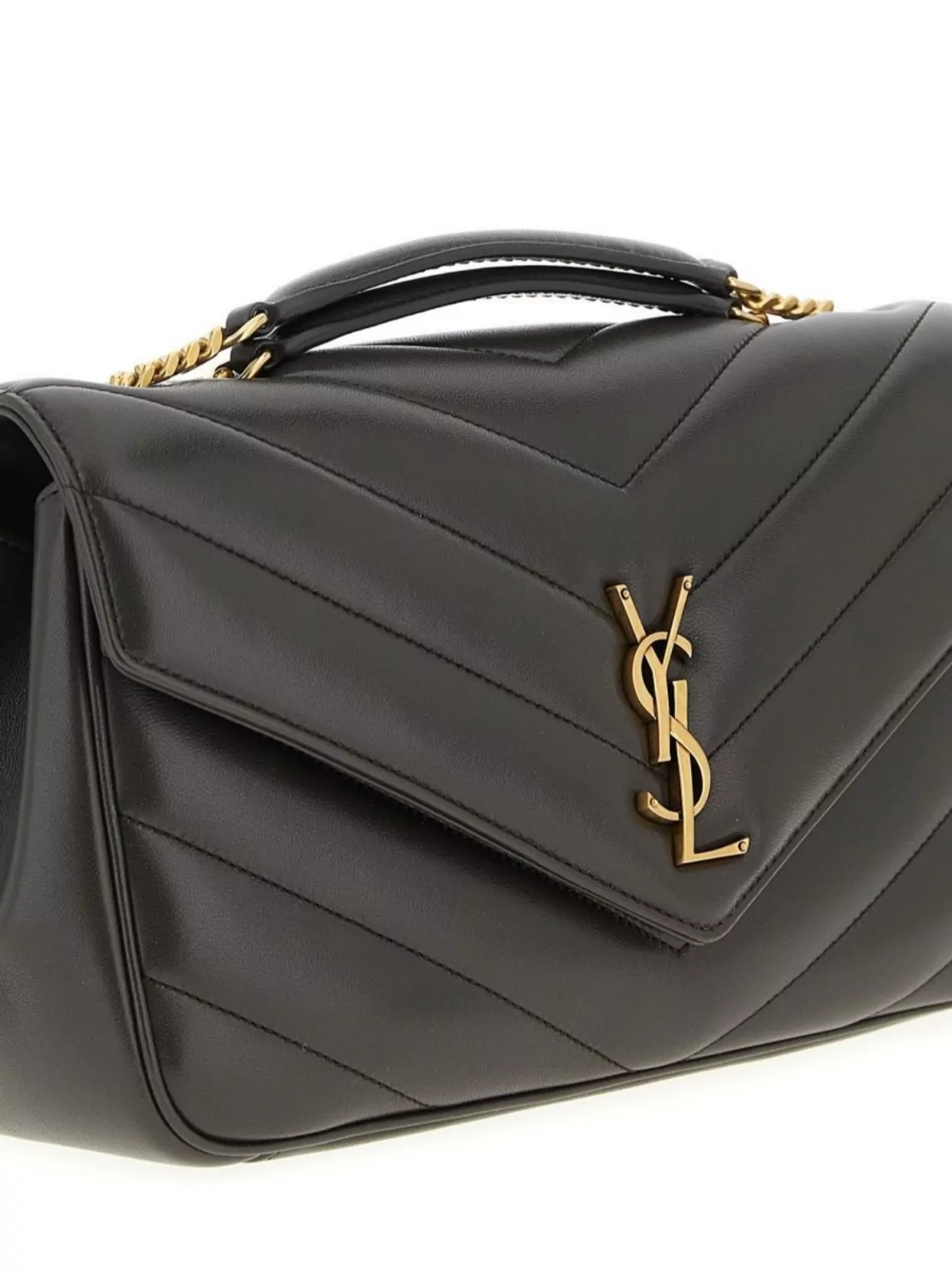 Saint Laurent Medium Shoulder Bag Featuring Chain Strap